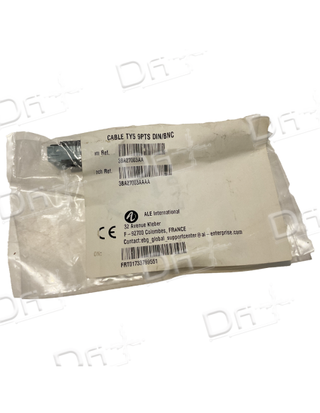 Cable MDF TY5 DIN-BNC Alcatel-Lucent - 3BA27003AA - dfiplus