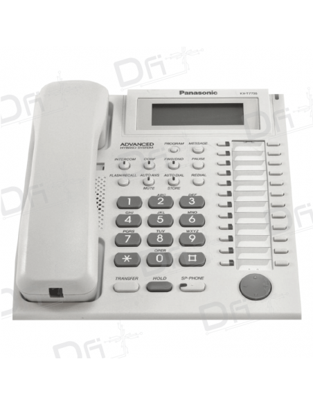 Panasonic KX-T7735 Digital Phone White - dfiplus Panasonic KX-T7735 Digital Phone White - dfiplus