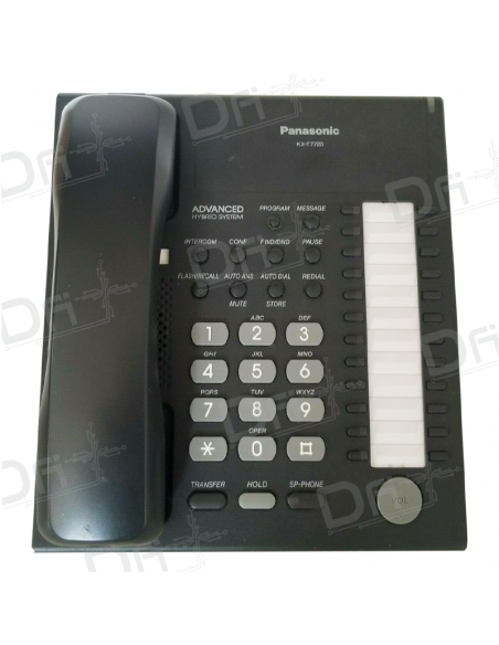 Panasonic KX-T7720 Digital Phone Black - dfiplus Panasonic KX-T7720 Digital Phone Black - dfiplus