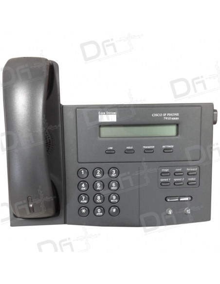 Cisco Unified IP Phone 7910G Charcoal - CP-7910G - dfipus Cisco Unified IP Phone 7910G Charcoal - CP-7910G - dfipus