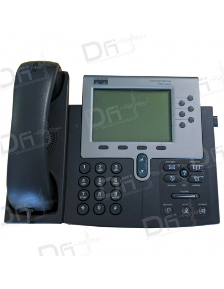 Cisco Unified IP Phone 7961G Charcoal - CP-7961G - dfiplus Cisco Unified IP Phone 7961G Charcoal - CP-7961G - dfiplus