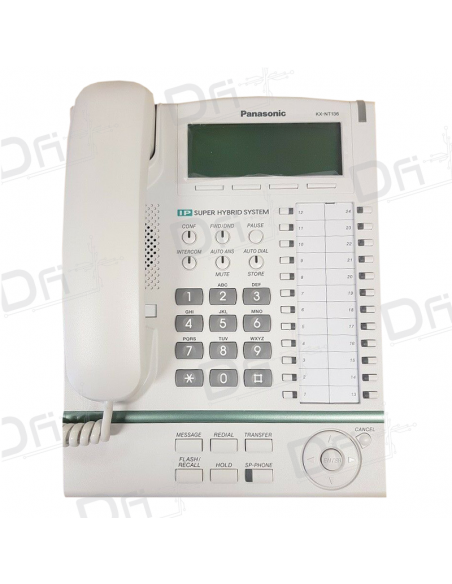 Panasonic KX-NT136 IP Phone White - dfiplus