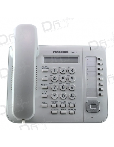 Panasonic KX-NT551 IP Phone White - dfiplus Panasonic KX-NT551 IP Phone White - dfiplus