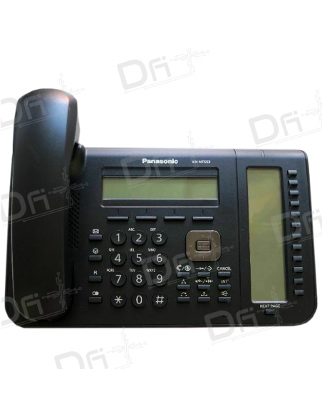 Panasonic KX-NT553 IP Phone Black - dfiplus