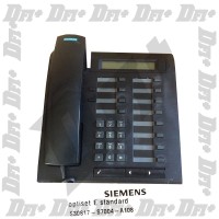 Siemens Optiset E Standard Noir S30817-S7004-A108