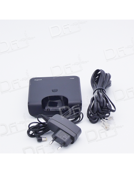 Gigaset Base chargeur C300 DECT - S30852-S2203 - dfiplus Gigaset Base chargeur C300 DECT - S30852-S2203 - dfiplus